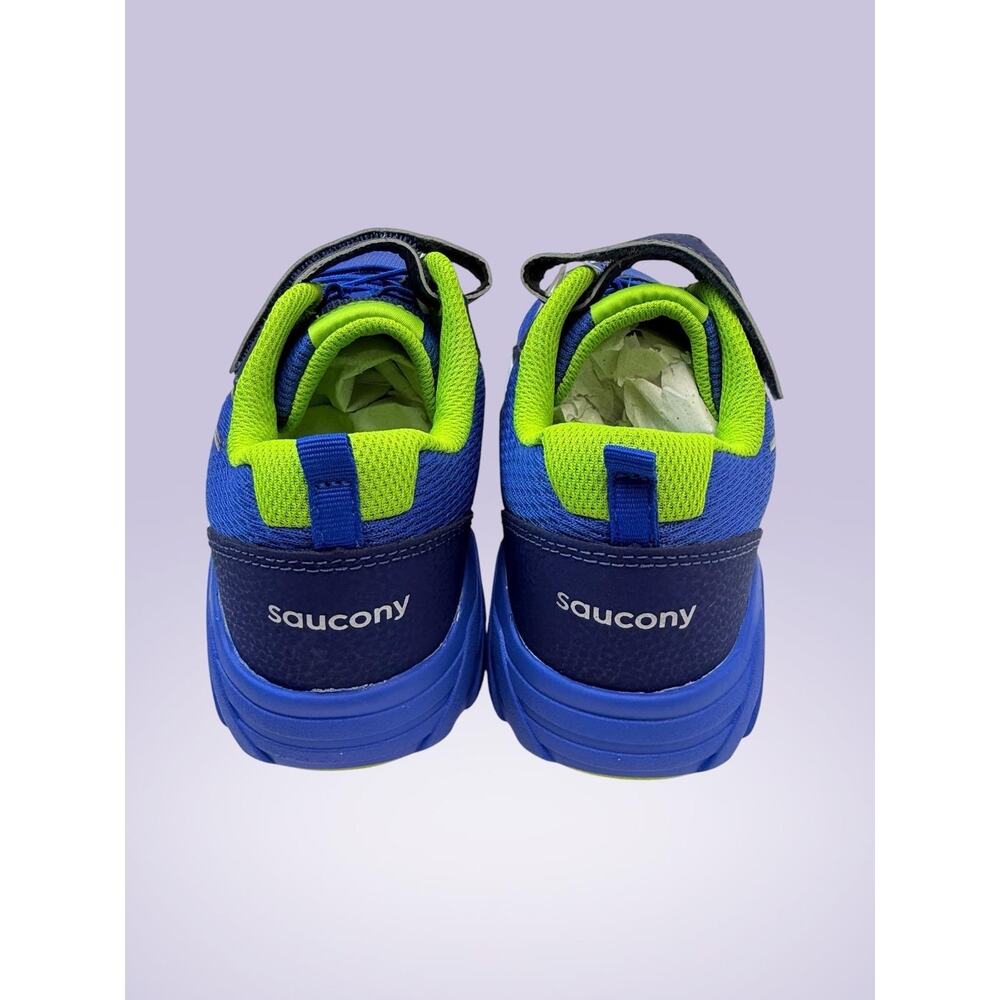 Saucony Blue/Green Hook & Loop Mesh Low Top Sneaker Toddler 6M SK265589 - Picture 7 of 7
